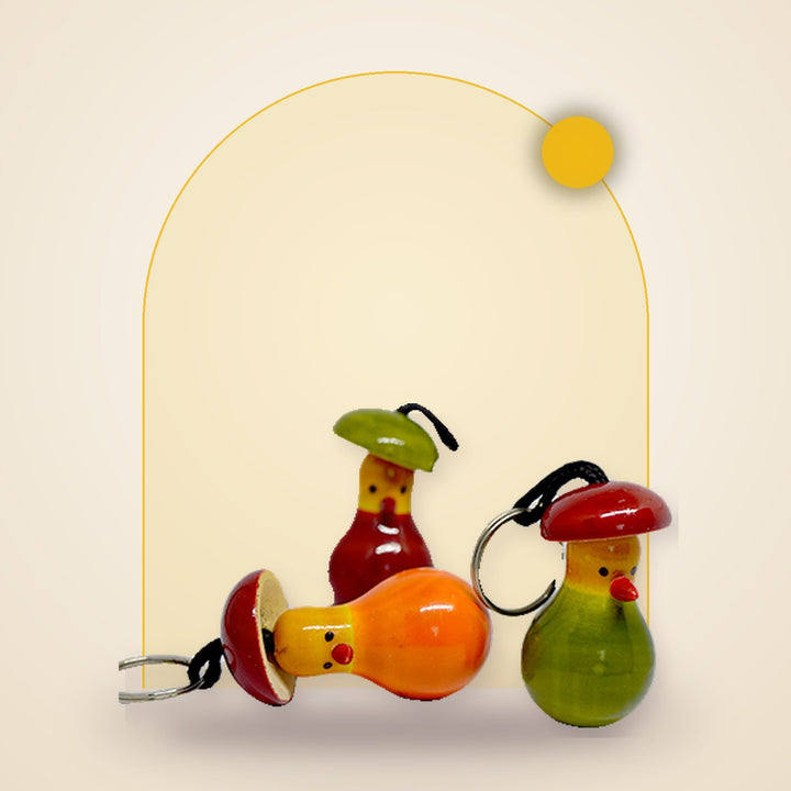 Bird Whistle Keychain