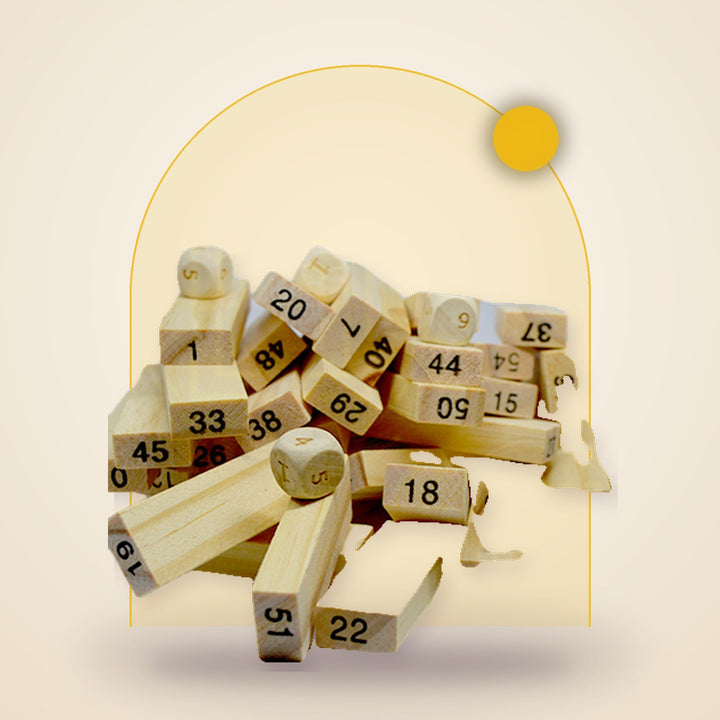 Jenga Small Wood Block